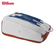 - Tennis Bag, Racket Carrying Case, Partial Racket Compartment, Navy Blue, 9 Bag