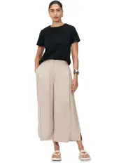 [Veronika Maine] Jersey Slim Line Tee in Black