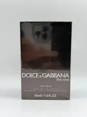 THE ONE BY DOLCE&GABBANA 50ML EDT SPRAY (NEW WITH BOX & SEALED)
