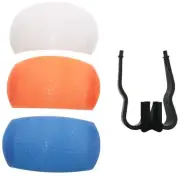 Diffuser Cover 1Set 3 Color 3 in 1 Pop-Up Flash Diffuser Cover with Bracket f...