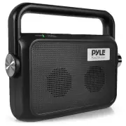 Pyle PTVSP18 Digital Audio Optical TOSLINK AM/FM Speaker - 4 Outputs, USB-C