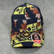 Mens Snapback Hat Cap Aztec Print Mesh Back Avalanche Outdoor Supply Company NWT