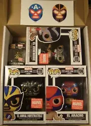 MARVEL COLLECTOR CORPS - MARVEL STUDIOS LUCHA LIBRE EDITION COMPLETE BOX