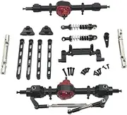 Premium Metal Upgrade Kit for 1/12 Scale RC Cars MN82 LC79 MN78, Black