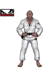 New Bad Boy Gi El Face White BJJ Jiu Jitsu A1 A2 A3 A4 made in BRAZIL