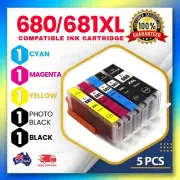 5x Ink Cartridges PGI-680 CLI-681 XXL For Canon TS6360a TS8260 TS8360 TS9160