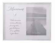 Memorial Photo Frame Memories Plaque Mum Dad Remembrance Sympathy Funeral Gift