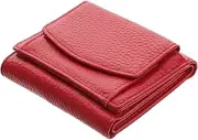 [BESPORTBLE] Short Wallet for Women Coin Pouch with Design Compact Credit Card Holder for Shopping Travel School and