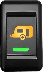24V 3A ON-OFF Push Switch CARAVAN CAMERA LED Amber Green for Isuzu Truck N Series + F Series