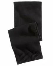 Alfani Men's Space-Dyed Scarf Black 65 x 9