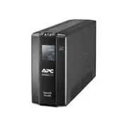APC Back UPS Pro BR 650VA, 6 Outlets, AVR, LCD Interface, High Performance Computer and Electronics UPS for Premium Power Protection