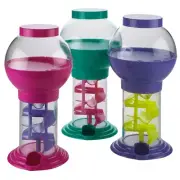 Playbees Twirling Gumball Machine - 3 Pack - 10 Inch - Gumballs Candy Dispenser
