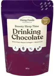 Hemp Foods Australia Drinking Chocolate Beauty Sleep Time 112g
