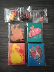 Pokemon TCG Card ETB Sleeves And Dice VMAX Charizard Blastoise Pikachu Venusaur