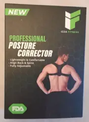 Posture Corrector Adjustable Back Support Shoulder Brace Belt Men Women Clavicle
