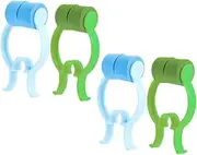 4pcs Nose Clip Stop Bleeding Clips for Lung Breathing Training Comfortable Painless Non-skid Design