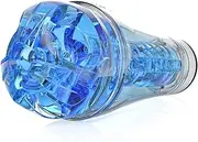 Fleshlight Flight | Commander Blue Ice | Compact Transparent Oral Sex Simulator