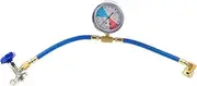 ABOOFAN Recharge Hose with Gauge Easy Install Pressure Gauge for Systems Compatible with Refrigerant Safe Operation for Vehicles Home Air Conditioning