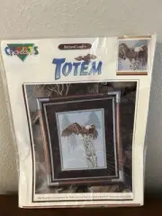 Richard Luce's Totem Eagle Counted Cross Stitch Kit 1990s New READ