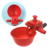 20 PCS Chick Water Fountain Bird Automatic Cups Chicken Drinking