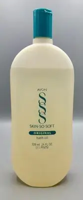 Vintage AVON Skin So Soft Original Bath Oil 24 FL OZ 1991 - New Old Stock