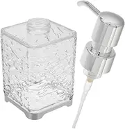 Beaupretty Convenient Travel Foaming Pump Bottle Portable Plastic Shampoo Dispenser for Hand Wash Body Wash and Liquid Soap Clear Foam Dispenser for Gentle Deep