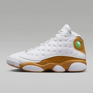 【NIKE 耐吉】休閒 籃球鞋 運動鞋 AIR JORDAN 13 RETRO 男鞋 白咖啡(414571171)