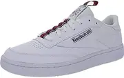 [Reebok] Mens Club C 85 MU Leather Workout Tennis Shoes White 12 Medium (D)