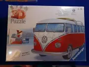 3d Jigsaw Puzzle VW Bus With Surf Board