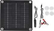 Solar Trickle Charger - Waterproof 10W 12V Trickle Charging Kit,Portable High Efficiency Battery Maintainer for Car Truck, Motorcycle, Snowmobile