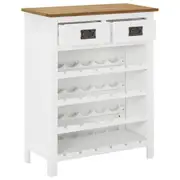 Wine Rack Display Storage Holds 24 Bottles Wooden Stand Organiser Cabinet Decor