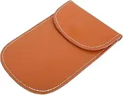 [Alipis] Pu Card Holders Key Chain Pouch Faraday Key Holder Minimalist Wallet Cards Organizer