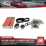 Gates Water Pump & Timing Belt Kit for Isuzu Bighorn ELF NHR 54 55 57 Trooper