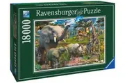 At the Waterhole Jigsaw Puzzle, 18000 Piece
