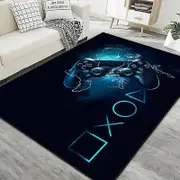 Game Rug Boys Game Controller Carpet, Non-slip 3d Gaming Area Rugs For Playroom D 50*80cm