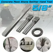 Top notch Plug Wedges Feather Shims Concrete Rock Stone Splitter Hand Tool