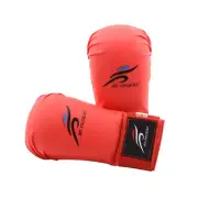 Cheap Karate Sparring Gloves Men Women WKF Training Mitts for Kids Red Blue Boxi