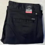 Brixton Choice Chino Pant Mens 36x34 Black Regular Fit Straight Leg Med Rise NWT