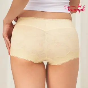 【Triumph 黛安芬】機能褲系列 高腰平口內褲 M-EL(象牙白)