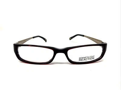 KENNETH COLE Eyeglasses Frames KC0654-PERCEIVED REACTION c640 52-16-140 Red NZ05