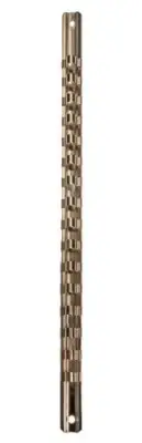 ULLMAN Socket Holder, Rail with 3/8" Clips ULL35