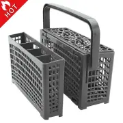 Universal Dishwasher Cutlery Basket Dish Wash Rack Plastic Storage Box Kitchen