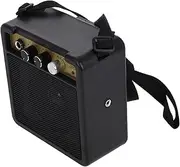 Generic Mini Electric Guitars Speaker Amplifier Portable Practice for Acoustic Electric Guitar Sturdy Lasting Design