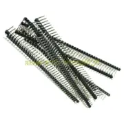 20Pcs 40Pin 2.54mm Single Row Right Angle Pin Header Strip for Arduino kit