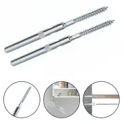 For Floating Shelf Installation Kit Includes 2 Metal Brackets and Screws