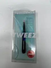 Tweezerman Stainless Steel Slant Tweezer Midnight Sky (Black) New in Box