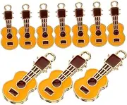 [Operitacx] Cute Music Instrument Charms Guitar Pendants Diy Jewelry Making Charms for Necklace Bracelet Keychain