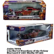Jada Guardians of the Galaxy Star-Lord & 1967 Ford Shelby Mustang 1:24 Scale