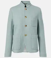 [Loro Piana] Loro Piana Mini Spagna cashmere-blend jacket AU 16 green