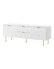 [Levede] Entertainment Unit TV Cabinet Stand Storage Drawer Table 160cm in White
